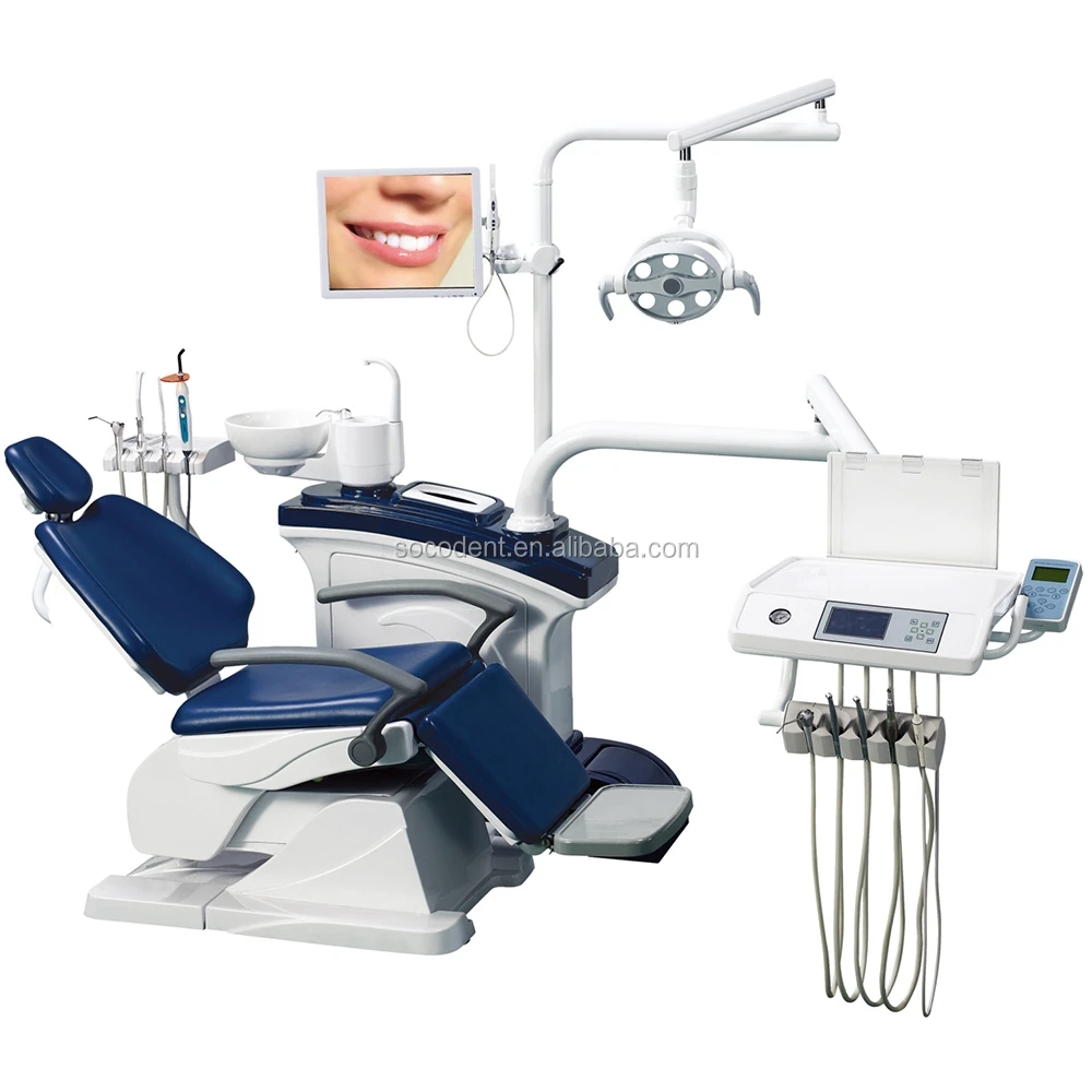 CE&ISO Zero Complaint Dental Unit high-end dental treatment machine three fold type