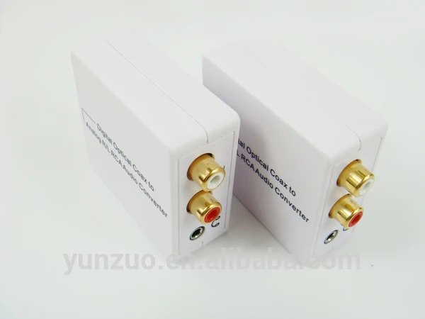 новая мульти- функции аналогового на цифровое коаксиальный toslink аудио конвертер