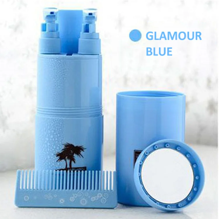 Travel Wash Set Travel Plastic Toothbrush and Toothpaste Case Portable Plastic Toothbrush Box