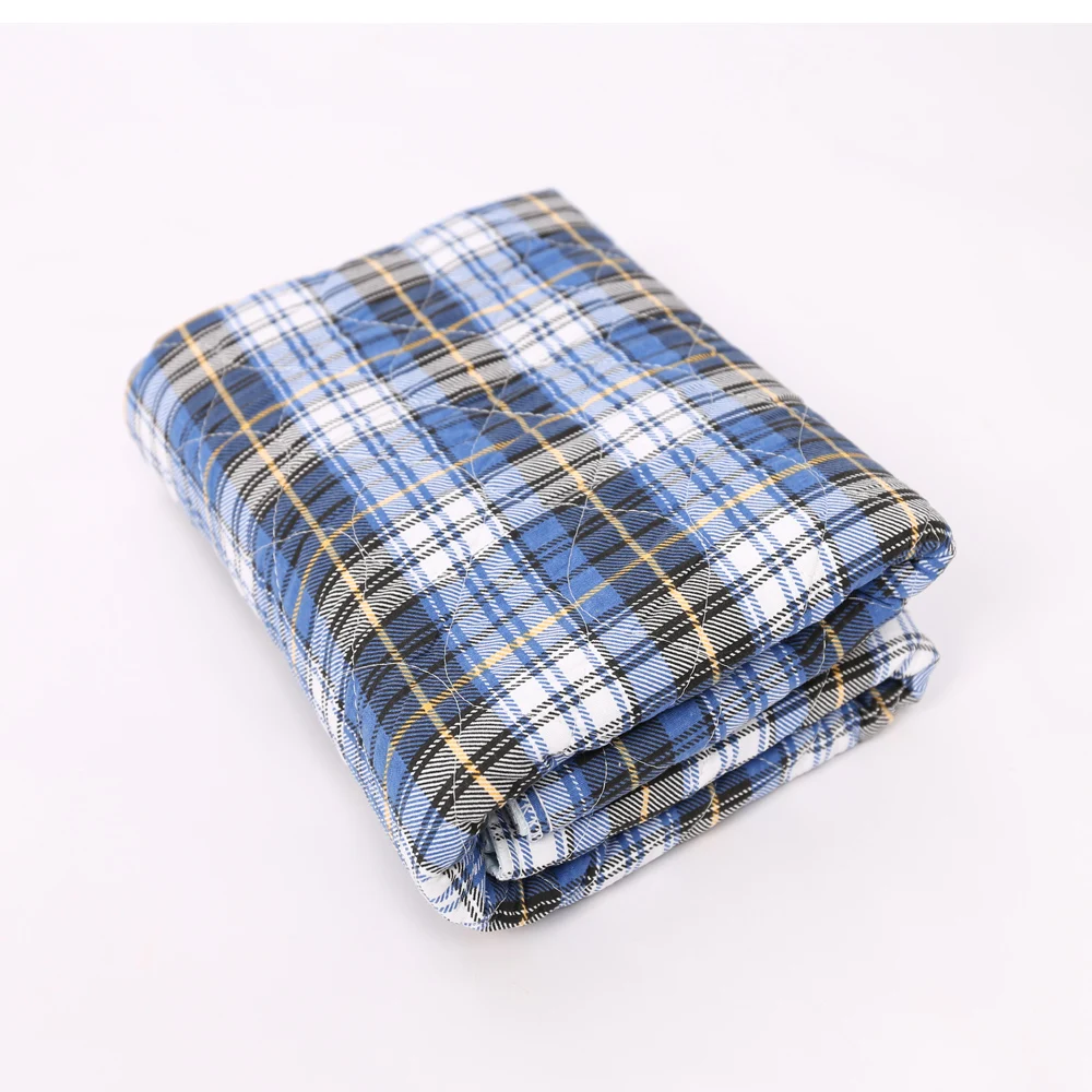 PVC waterproof pad reusable underpad machine oem extra large bed pads urinary incontinence absorbent medical