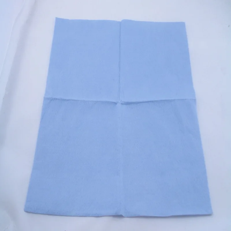 viscose and polyester yellow color nonwoven fabric cleaning cloth,non-woven kitchen cloth