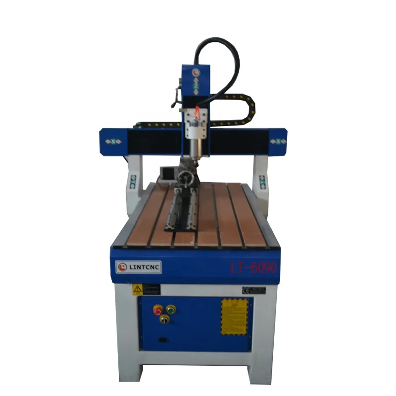 
6090 cnc router 2 heads router cnc machine 3d cnc wood router rotary axis mini woodworking 
