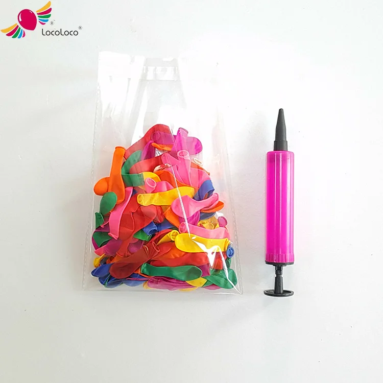 500pcs Water Balloon Set Pump Wholesale Globos Inflatable Ballon Balloon for Carnival Outdoor Party Play