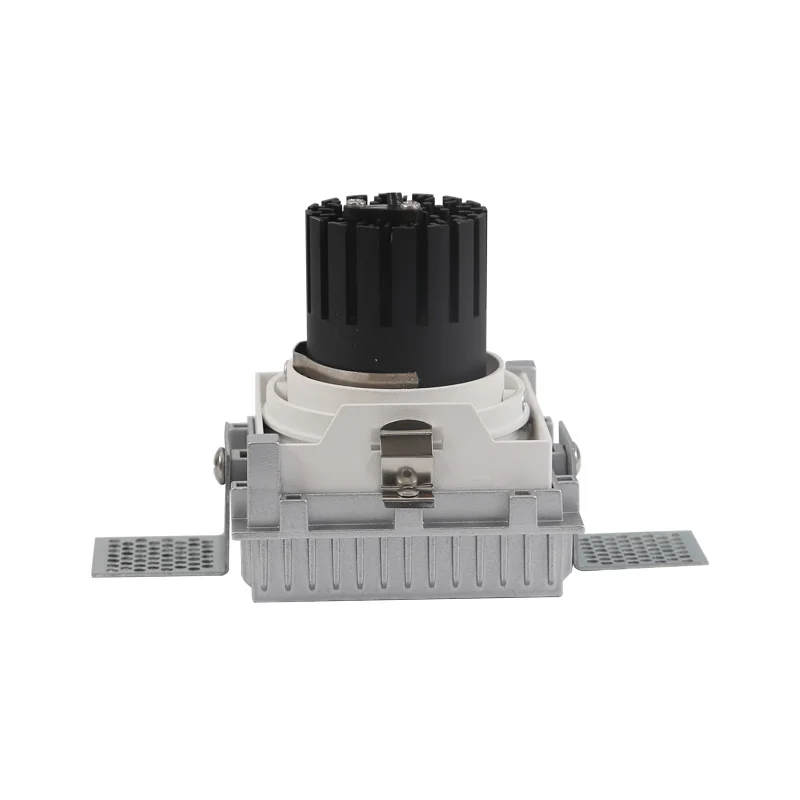 Aluminum Alloy Adjustable And Rotatable Lamp Holder Base Fixture Gu10 MR16 Housing For Led Downlight