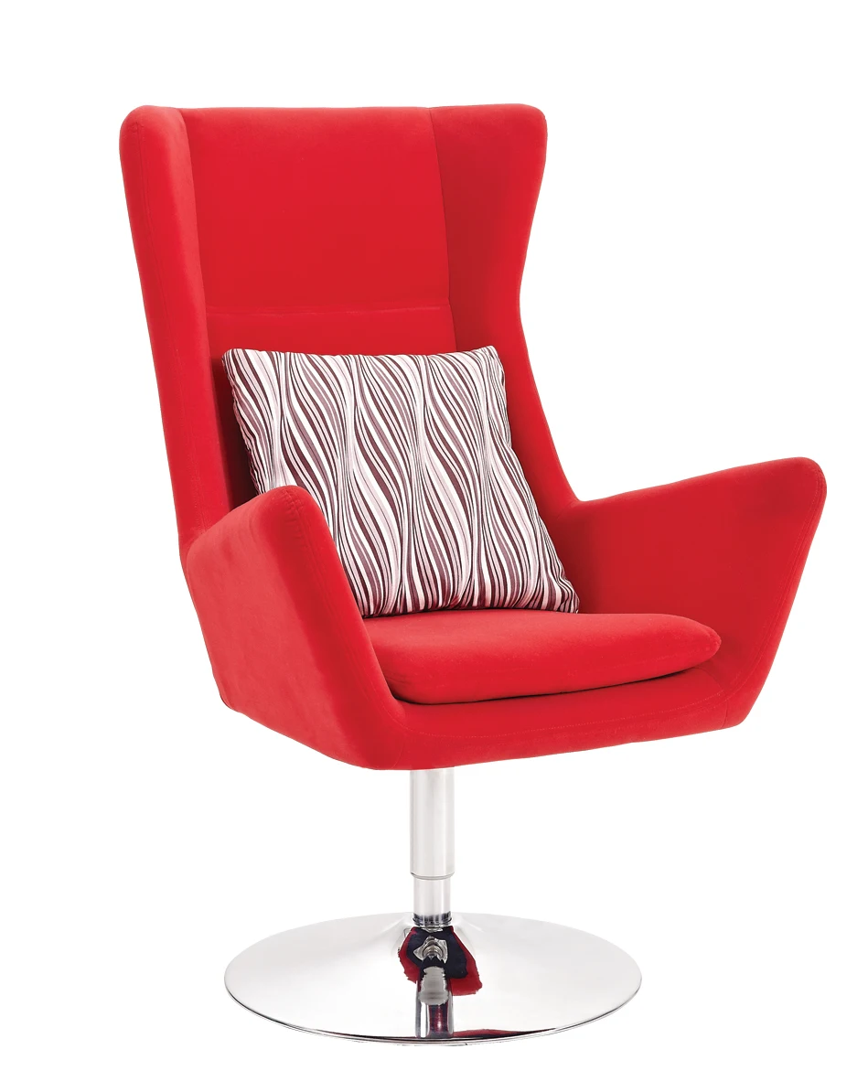 high fabric comfortable modern living room accent chair