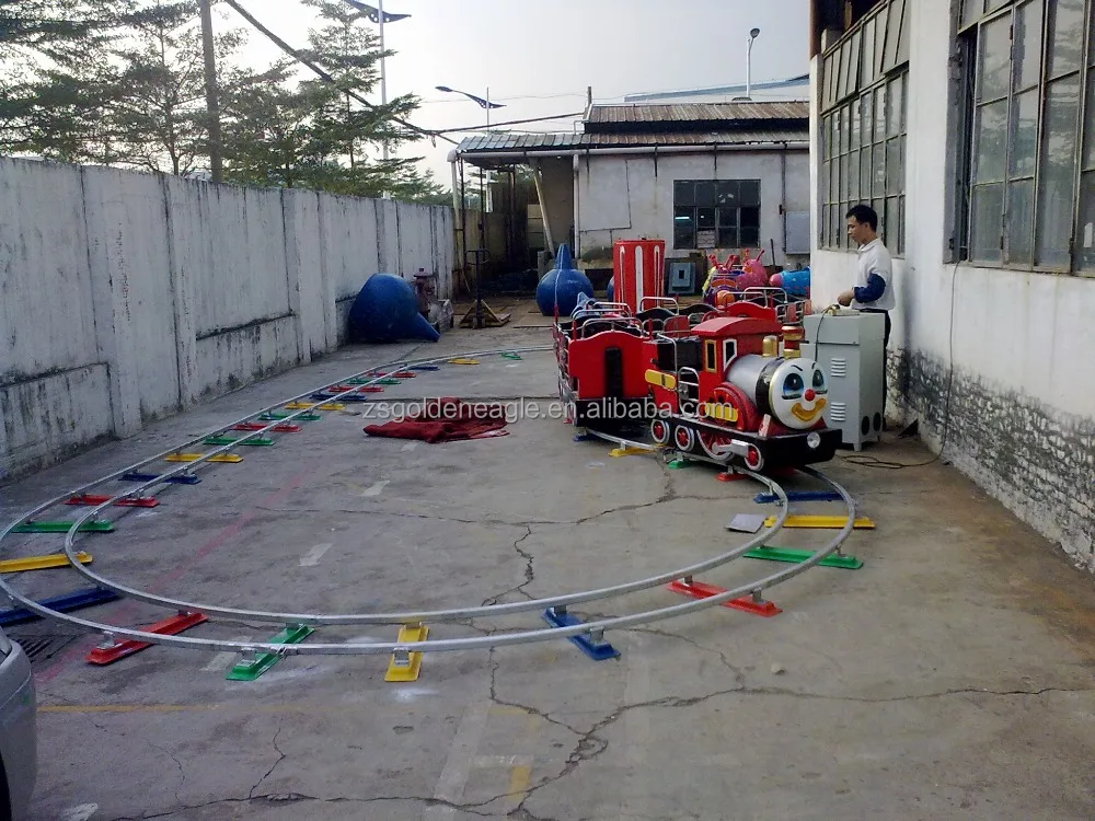 Cartoon train  electric train  amusement train  park rides