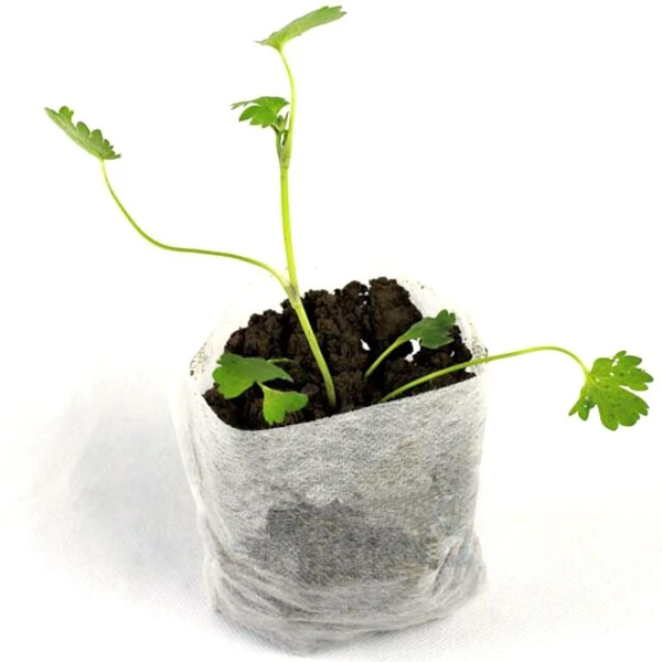 
Biodegradable eco-friendly non woven seedling bags/grow bags 