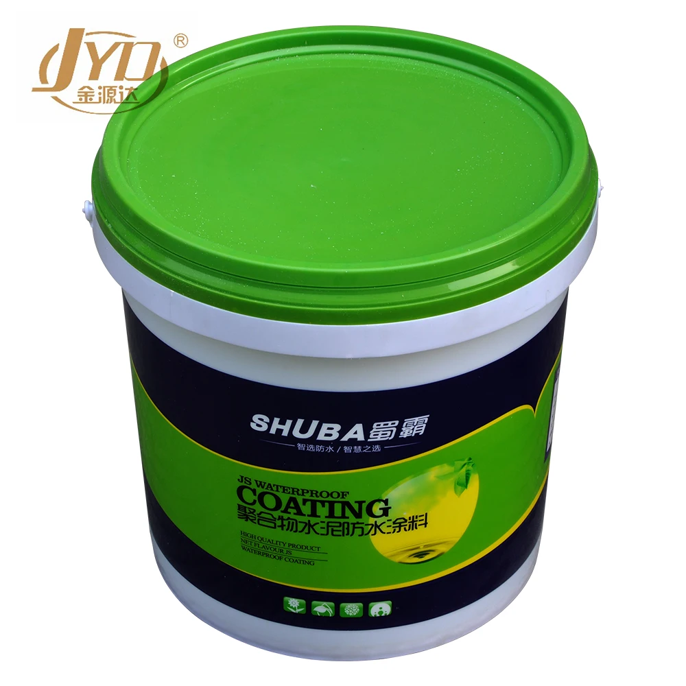 Hot selling Best Price Liquid and Powder Mixture Acrylic Polymer Emulsion JS Waterproof Coating