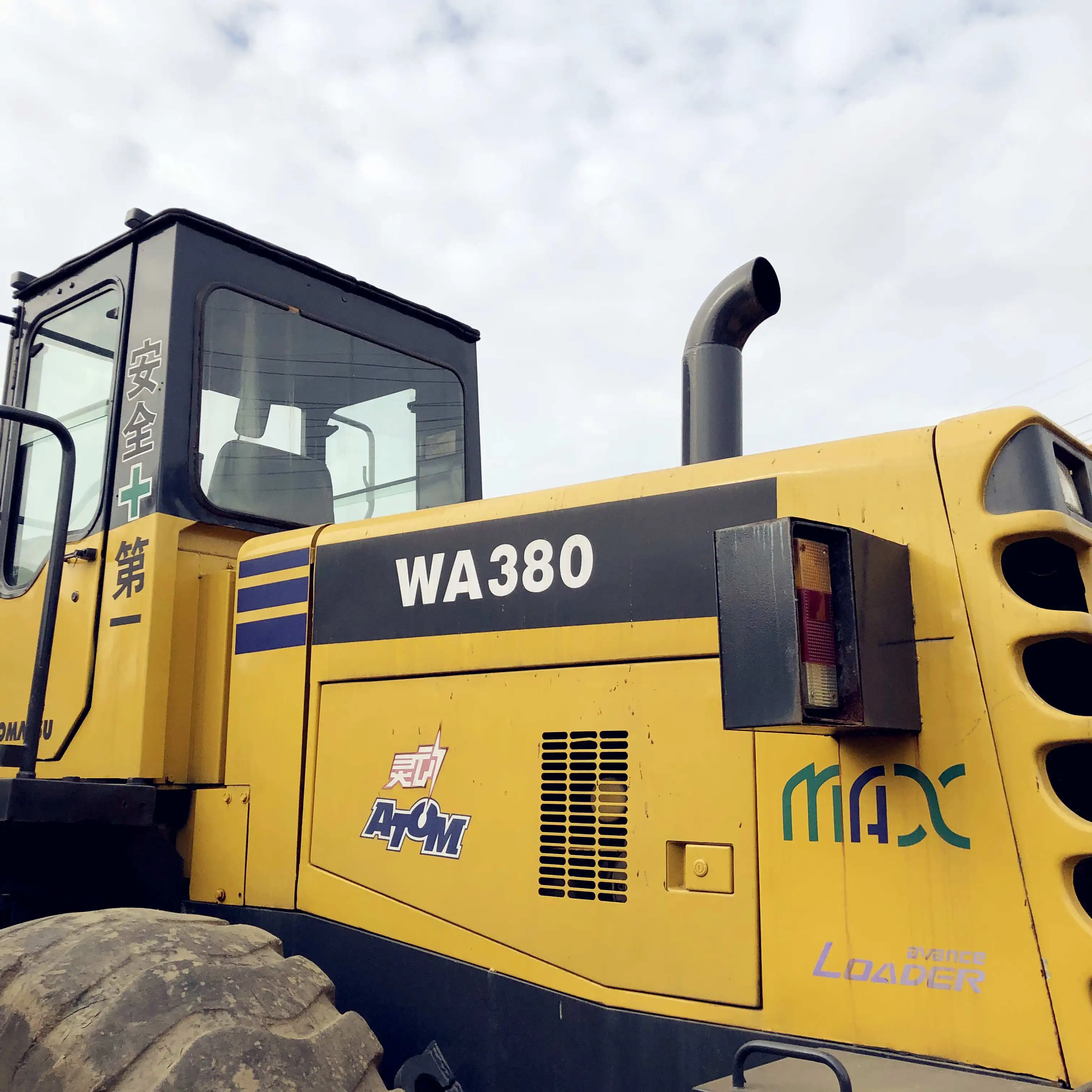 Used WA380 Loader/Komatsuu  WA380 Wheel Loader in good condition fro sale