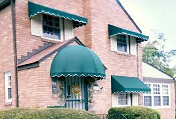 Fashion Design Diy French Aluminum Folding Half Round Small Window Awning