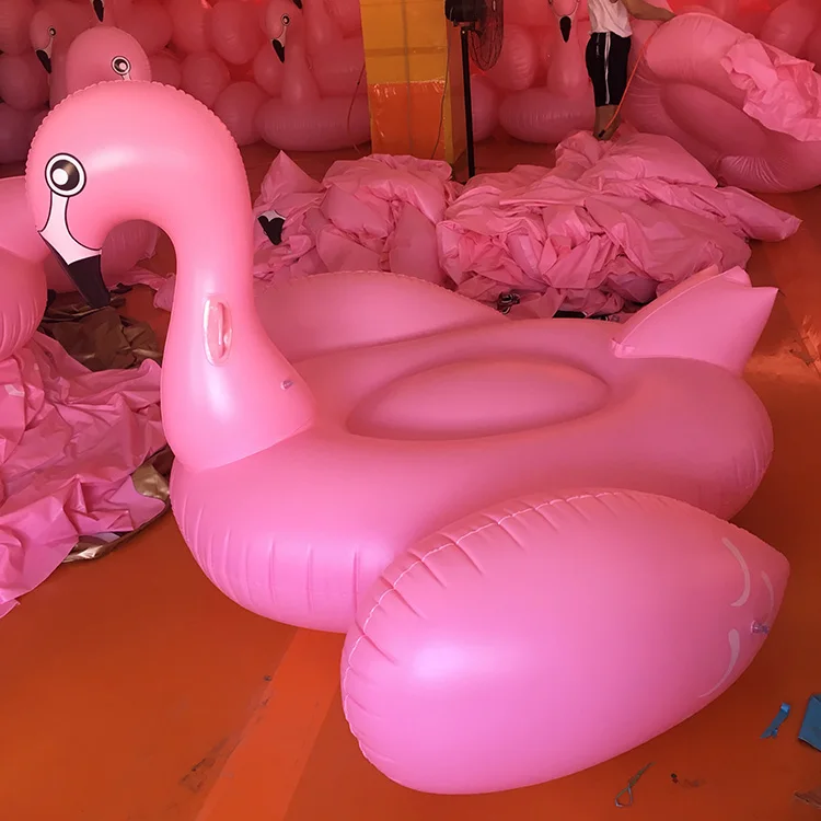 High Quality Factory Price New Swimming Pool Inflatable Flamingo Float Ring inflatable flamingo