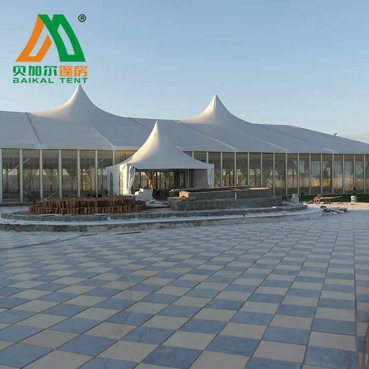 800 People Wedding and Party high peak marquee party tent