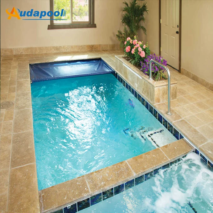 Automatic solar cover blanket PVC canvas swimming pool swimming pool cover roll 24V tubular motor