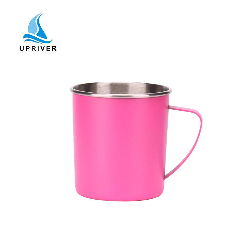
2019 Hot Powder Coated Custom Insulated Stainless Steel Travel Coffee Mug 