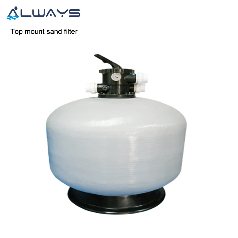 Оптовая продажа 6 пневмораспределитель стекловолокна плавательный бассейн вершине горы песка фильтр с