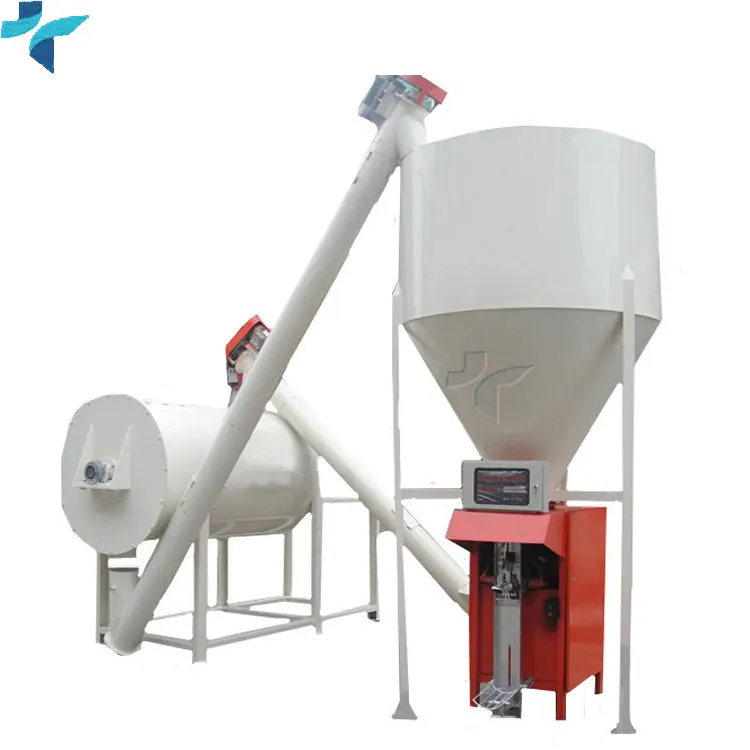 Semi-Auto Ready Mix Dry Plaster Mortar Skim Coat Powder Plant Production Line Dry Mix Mortar Machine