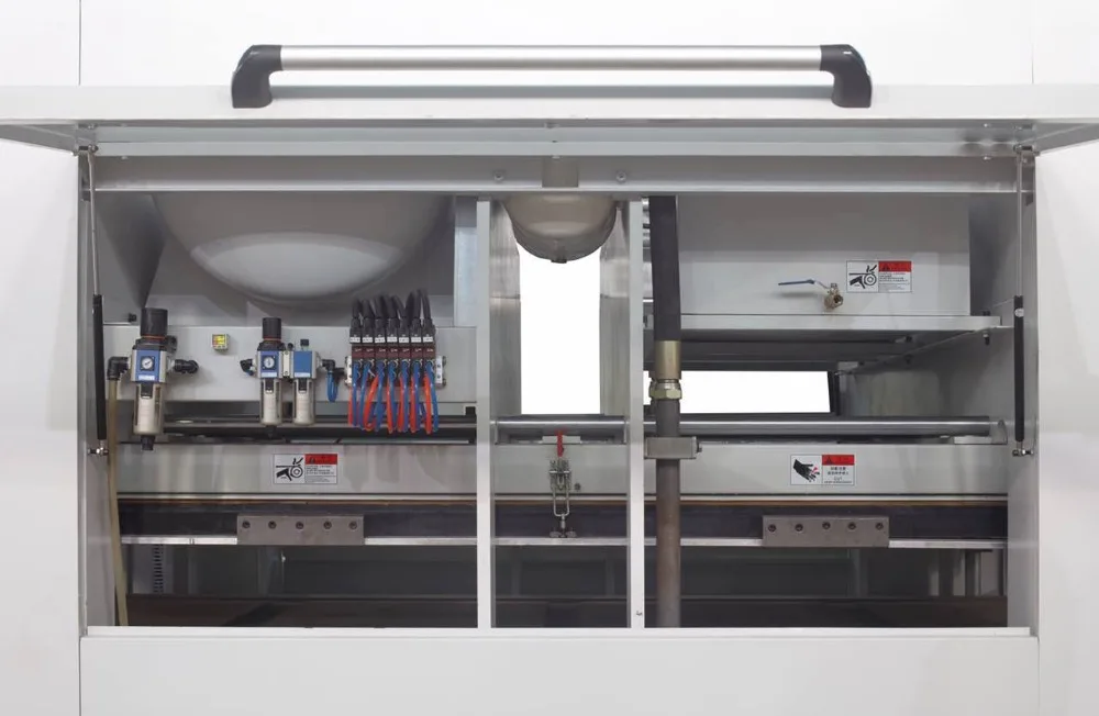 Positive and negative vacuum press machine for high quality kitchen doors 3400 mm