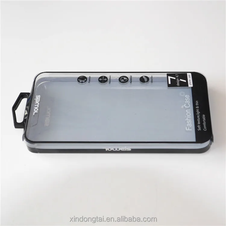 packaging box wholesale of small packing boxes with handles for cell phone case blister packaging