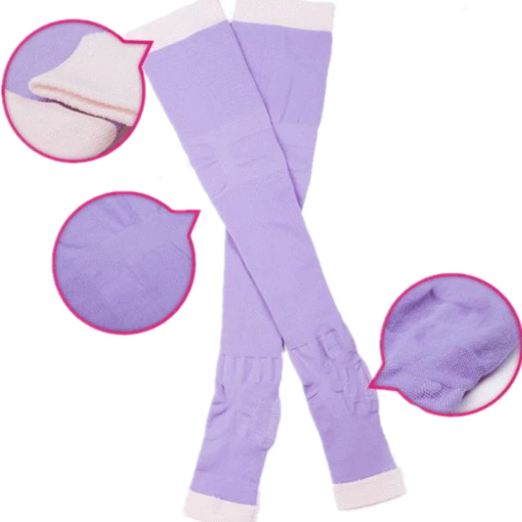 Компрессионные обтягивающие чулки, дамские обтягивающие чулки для красивых дам, высококачественные модные однотонные чулки до бедра