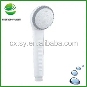 Cixi new product hot selling ABS plastic white spray hand shower