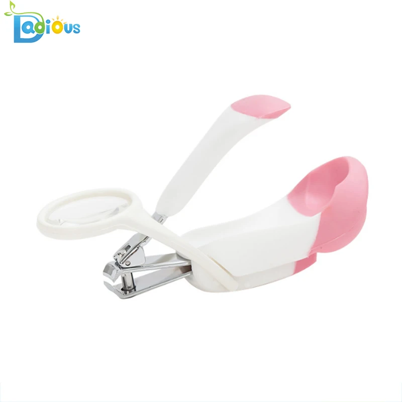 Amazon Hot Sell Baby Nail Clipper for Toe and Finger Baby Nail Clipper/cutter with Magnifying Glass