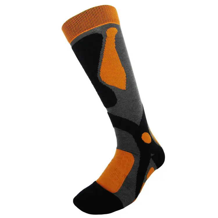 Fashion Mid Weight merino wool men ski socks