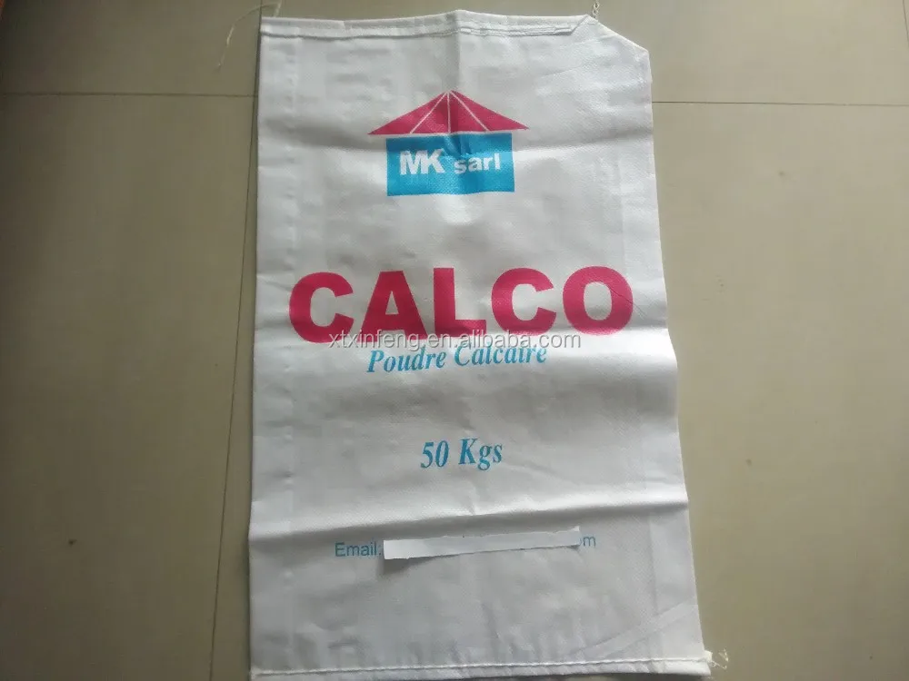 
Customized pp material packaging 20kg 25kg 50kg cement bag 