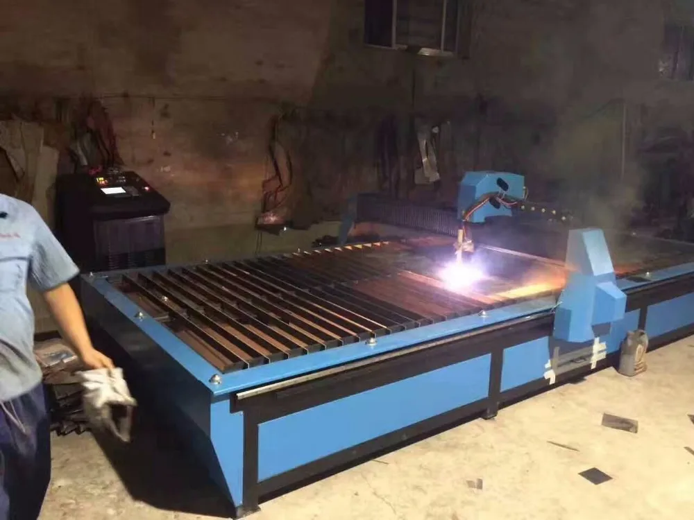 USA Hyper therm power supply CNC plasma cutting machine flame cutter