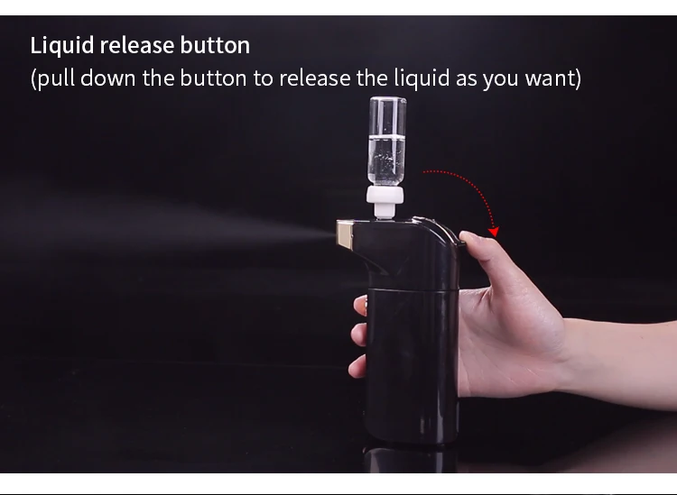 Аэрограф с полным покрытием для нанесения макияжа, Жидкий тональный пистолет-распылитель