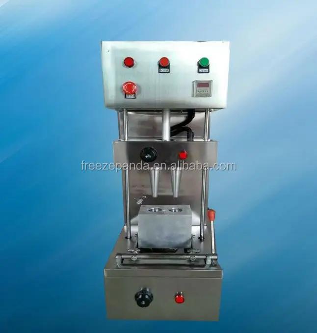 high quality tabletop pizza cone oven making maker equipment machine with 2 head holder for sale