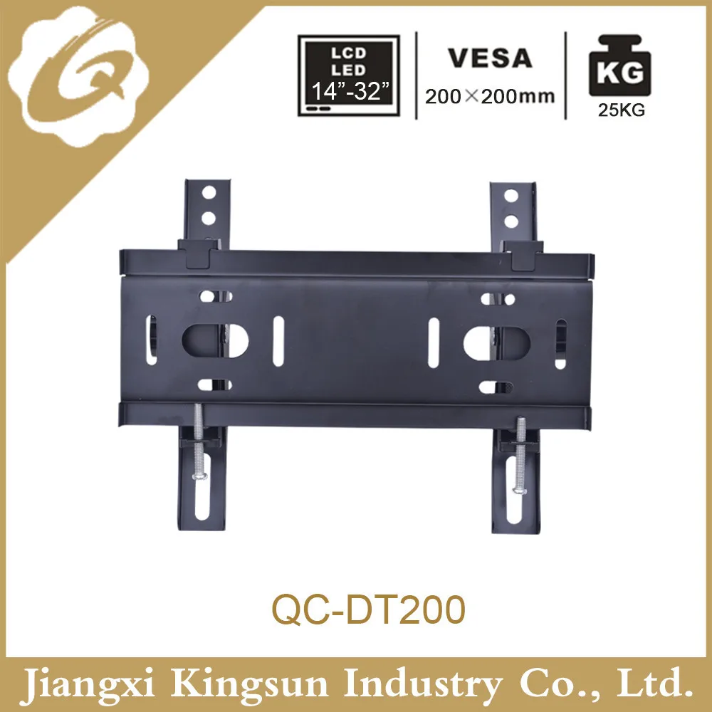 
15 degree down tilt TV Wall Mount for 19inch 20inch 24inch LCD LED Plasma TV with VESA 200x100 200x200 mm 