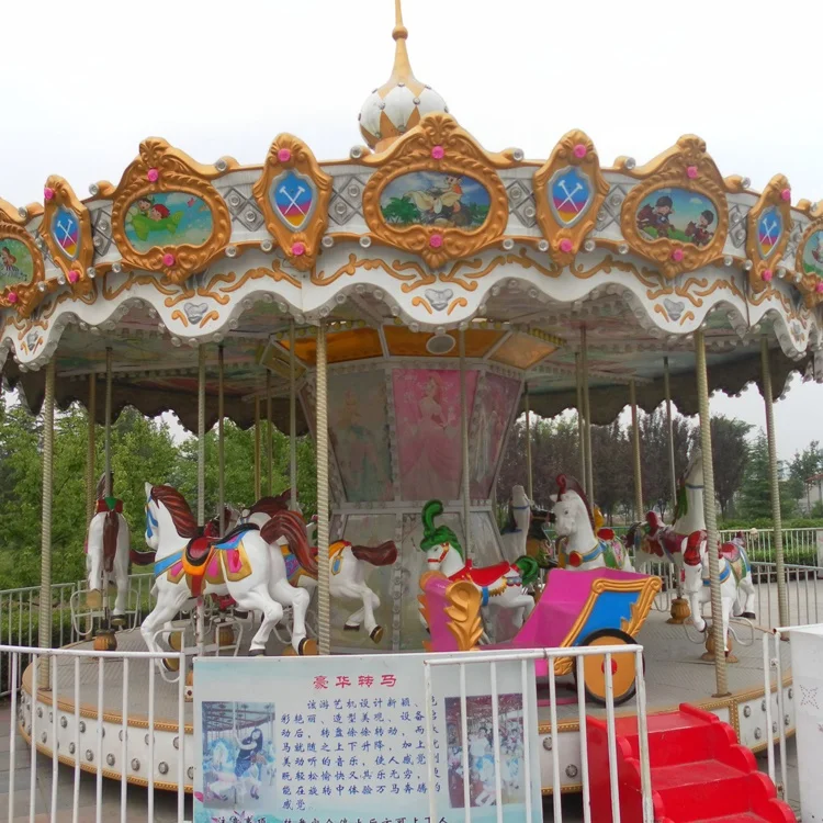 
Changda Rides !!! Fairground Kids Mini Merry Go Round Carousel for Sale 