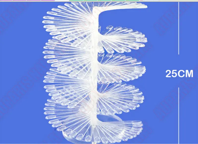 2014 NEW ! 150pcs tips rotating nail polish display rack, 25cm*20cm+nail polish display/opi nail polish display rack