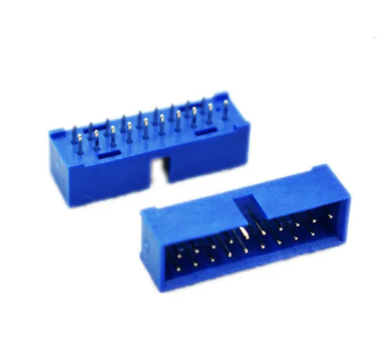 19pin USB 3 0 19 P 20P 19-контактный Штекерный разъем 180 градусов коннектор материнской