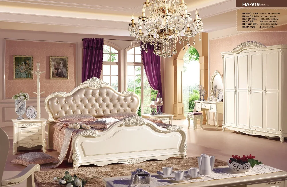 Bedroom furniture for royal furniture bedroom sets GZH-HA927