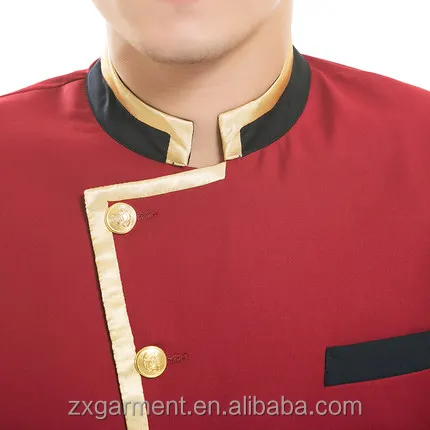 Модная Униформа Bellboy в западном стиле для Concierge Bellboy/униформа для отеля