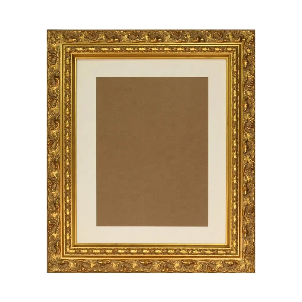 SOA Arts Wholesale Large Sizes  Silver and Gold Antique Painting Picture Frame Wood Digital Printing