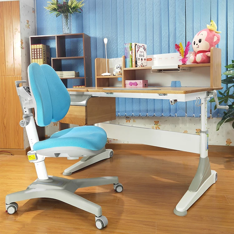 Correct Sitting Posture Adjustable Height Children Desk And Chair,Children Study Desk