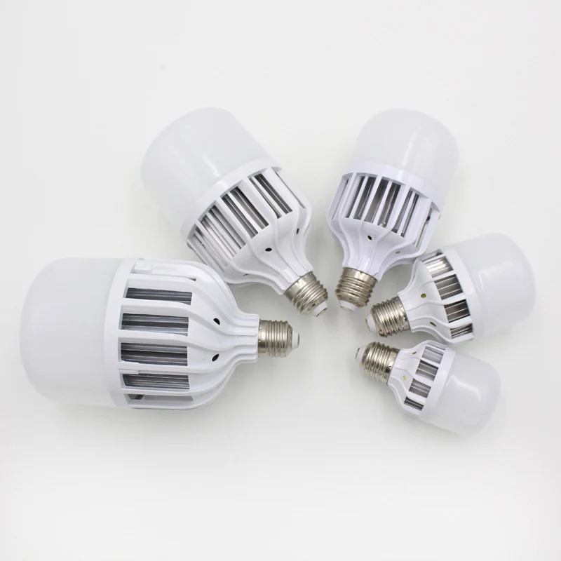  6 Вт 10 15 20 30 40 50 60 80W CFL освещение E27 светодиодные лампы плоский клетка для птиц вело высокий свет залива СИД