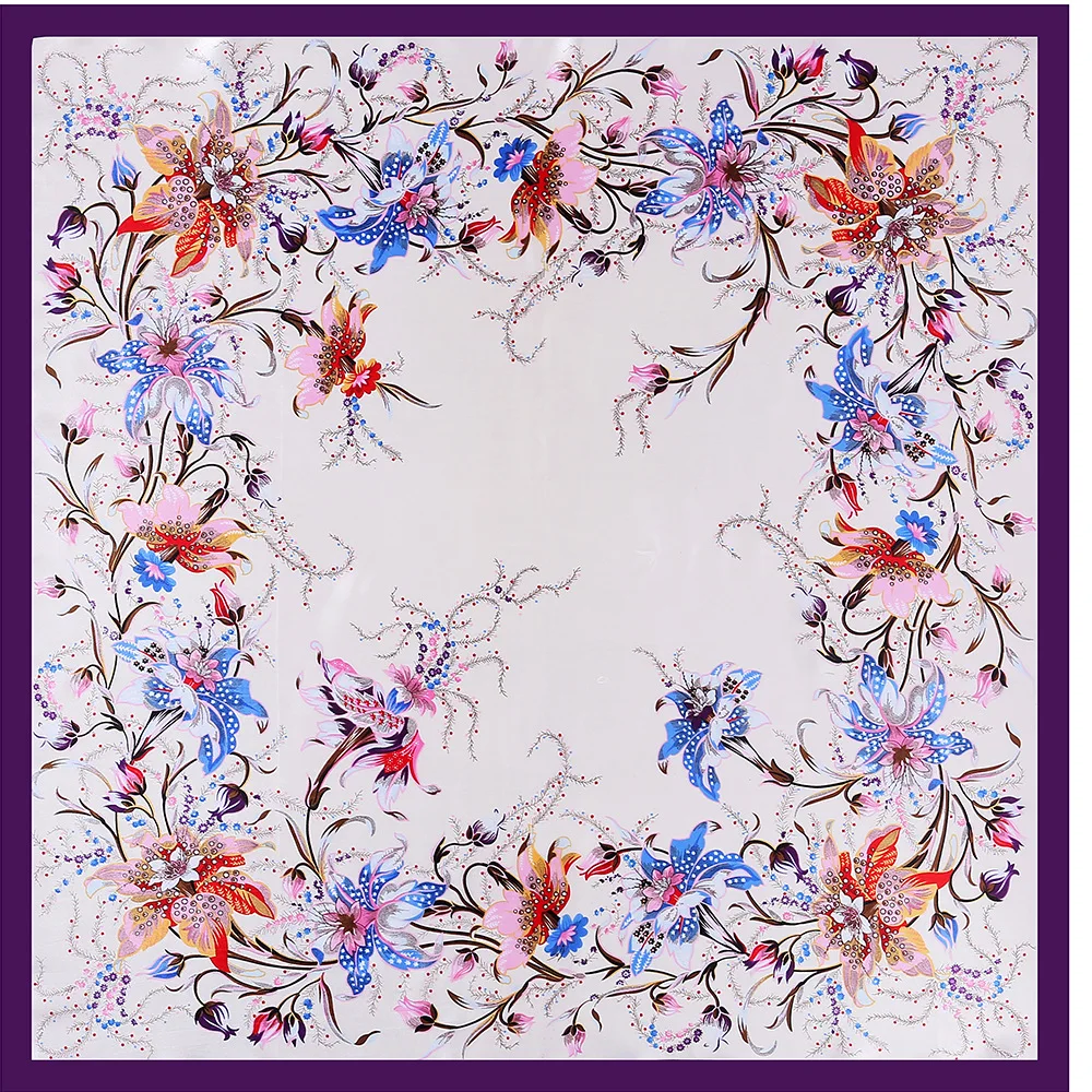 New Design Polyester Hijab Woman Wholesale Price Muslim Printing Headscarf