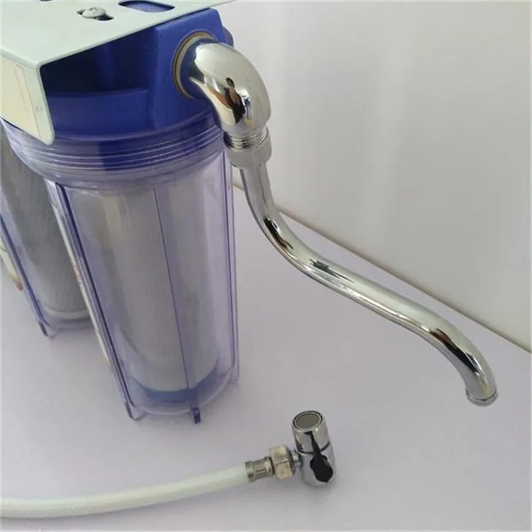 household 3 stage automatic sediment water filter for health