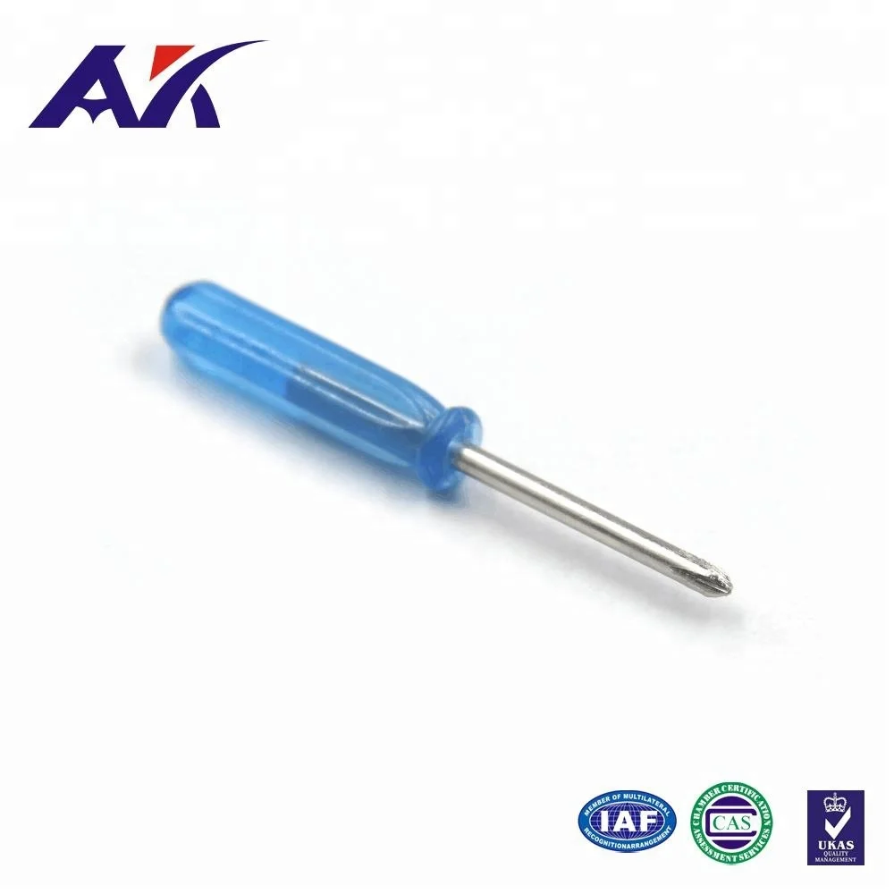 high quality easy to carry blue mini screwdriver