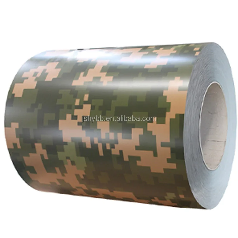 Camouflage PPGI cgcc ppgi coils prepainted galvalume steel