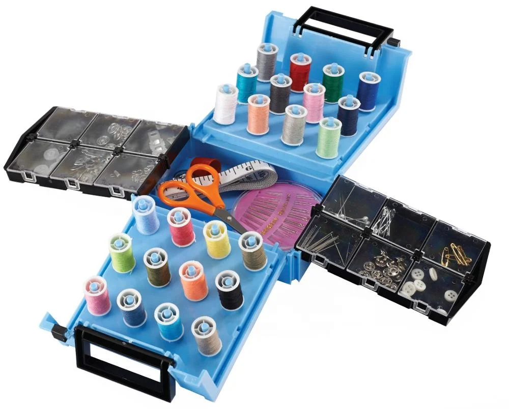 Pink Sewing Kit Thread Bobbin Sewing Accessories Holder SK-001