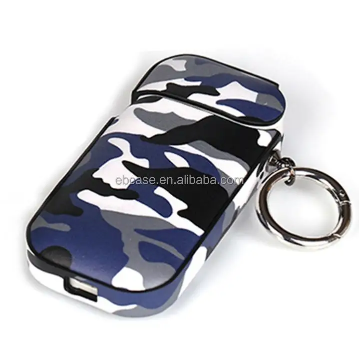 Персонализированный кожаный жесткий чехол для электронных сигарет IQOS на заказ