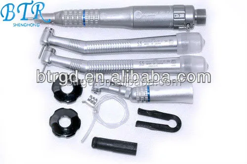 
Low Speed Straight angle Contra Angle Air motor kit two pana air handpiece and one low speed handpiece combine kit 4hole 