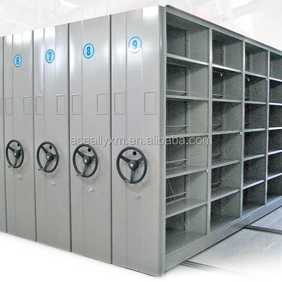 
Stainless steel filing compact metro mobile shelving systems 
