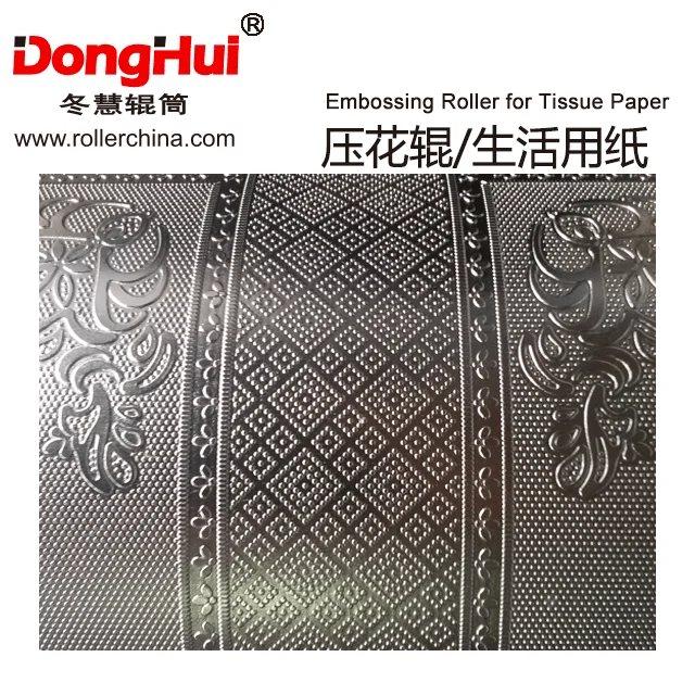
E180928-3 China Steel Emboss Shaft For Tissue Paper Napkin Paper Toilet Paper 