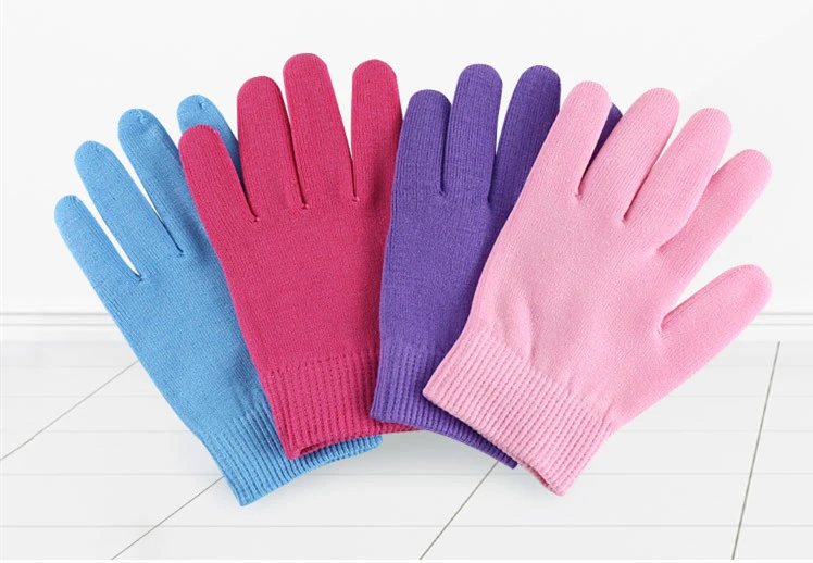 Hot Touch Screen Vitamin E Gel Moisturizing SPA Gloves for Hand Beauty Dry Hand in Stock