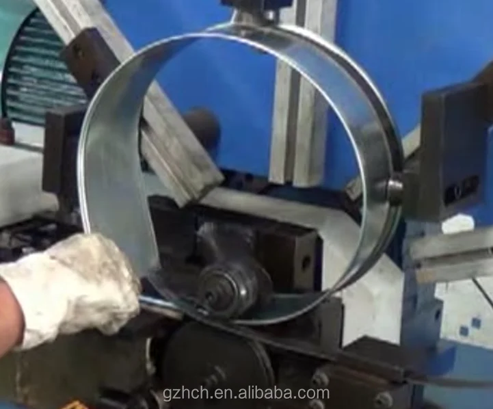 China Top Flexible Aluminum Duct Making Machine , Spiral Form Machine for Sale